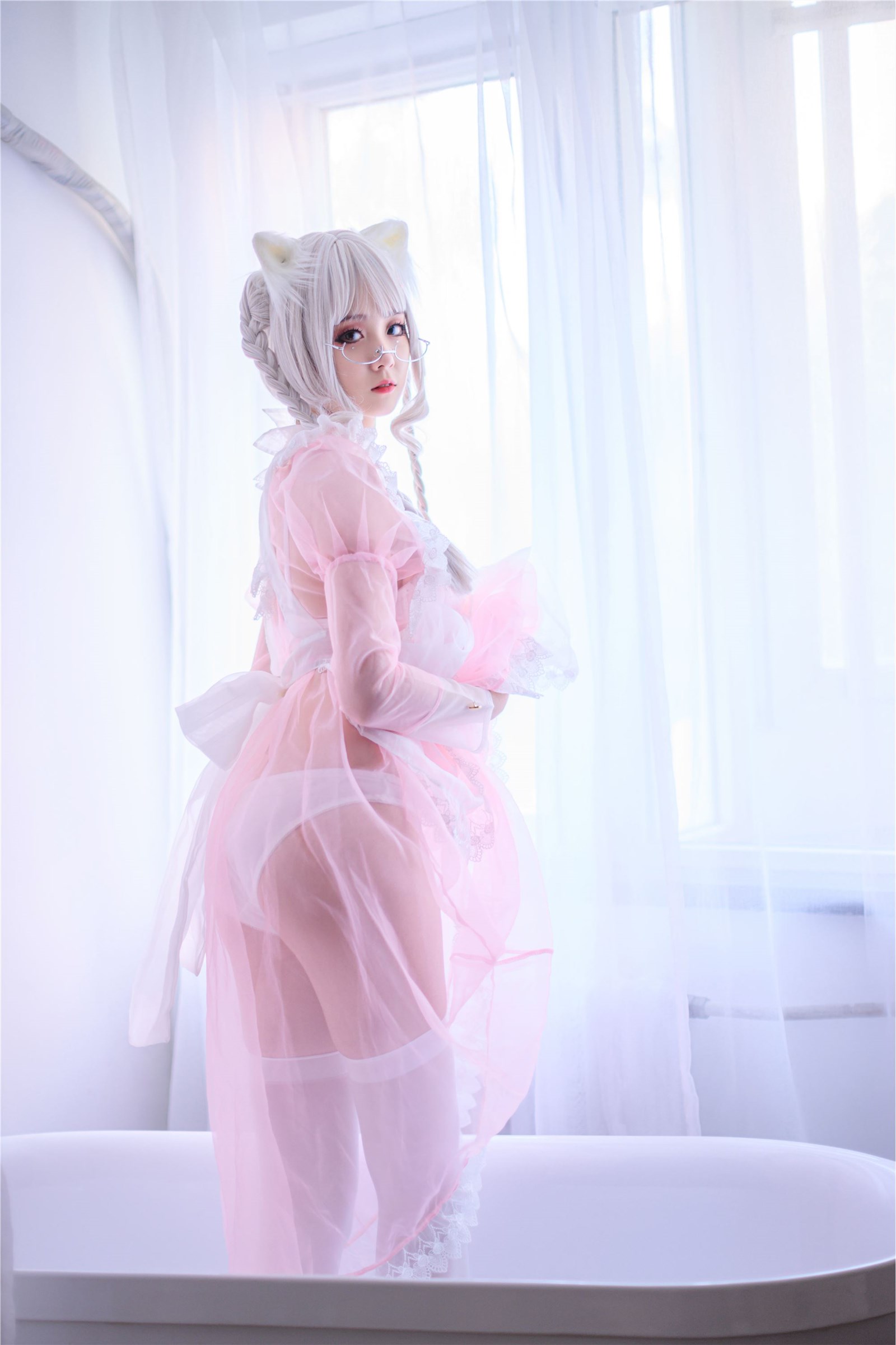 Autumn Chuchu -NO.23- Pink transparent Maid(20)